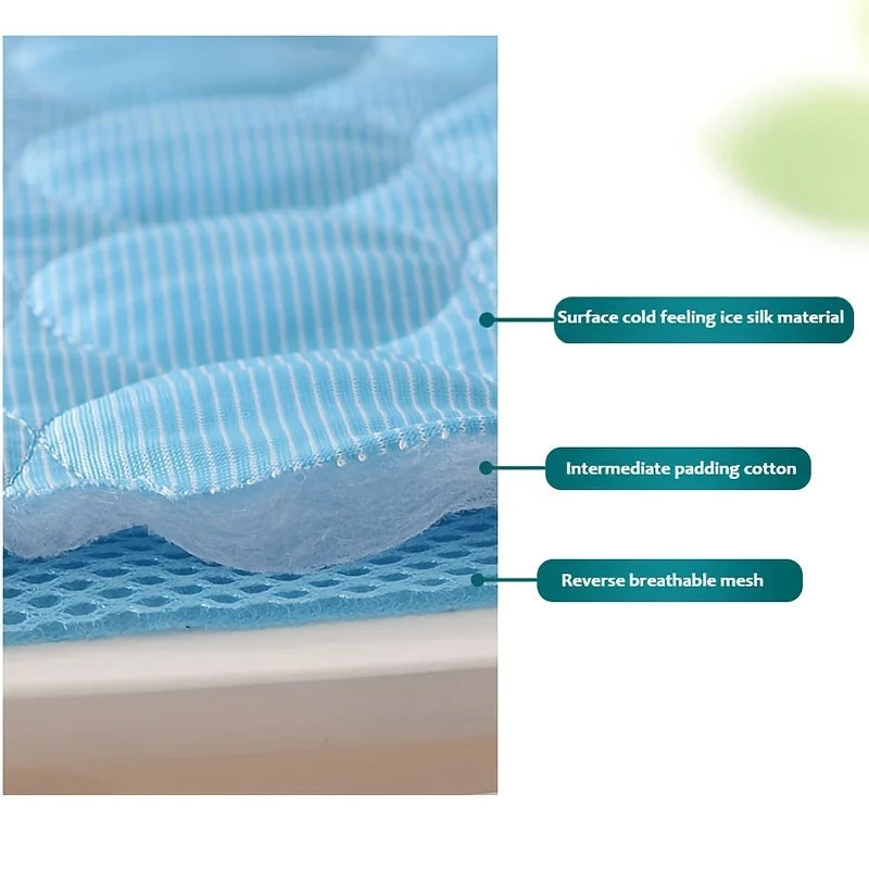 Extra Large Dog Cooling Mat - Durable Summer Pet Bed for Dogs and Cats, Ideal for Sofa Use