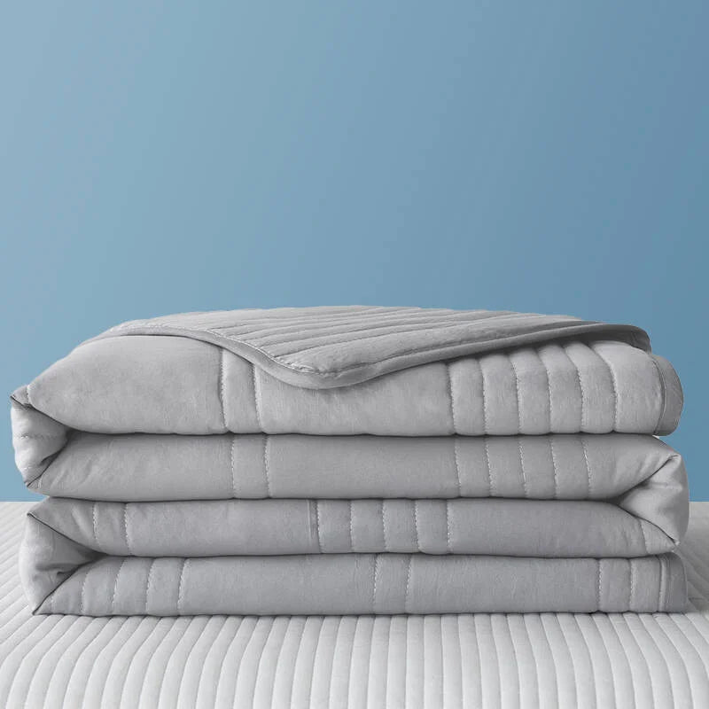 Cooling Blanket for Summer Air Condition Quilt Skin-Friendly Breathable Lightweight Blanket Washable Nap Blanket 여름이불 Crete Dete